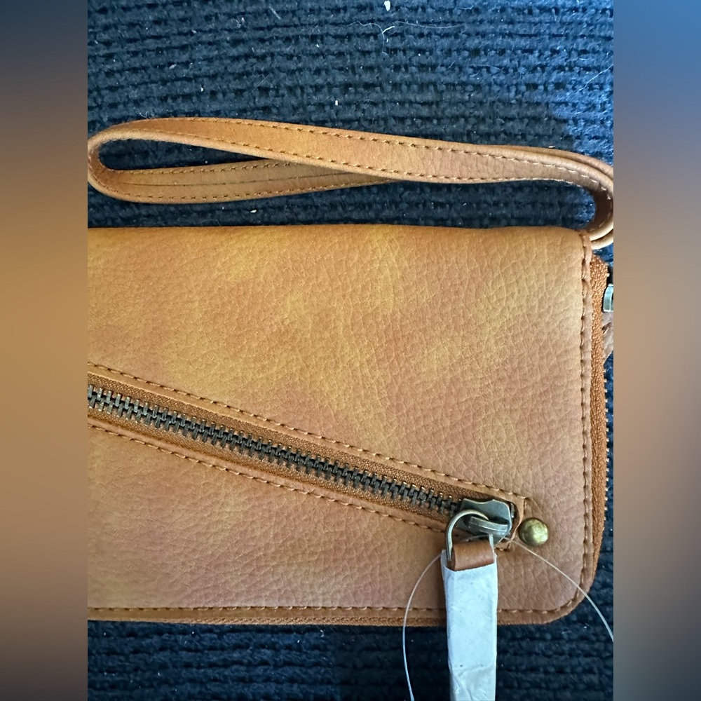 Free People Distressed Vegan Wallet - Picture 7 of 10